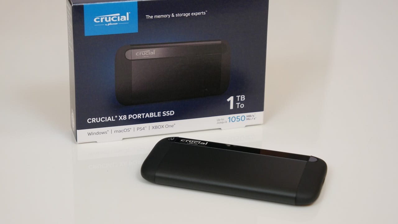 Crucial X8 – Recensione SSD 1.050MB/s portatile