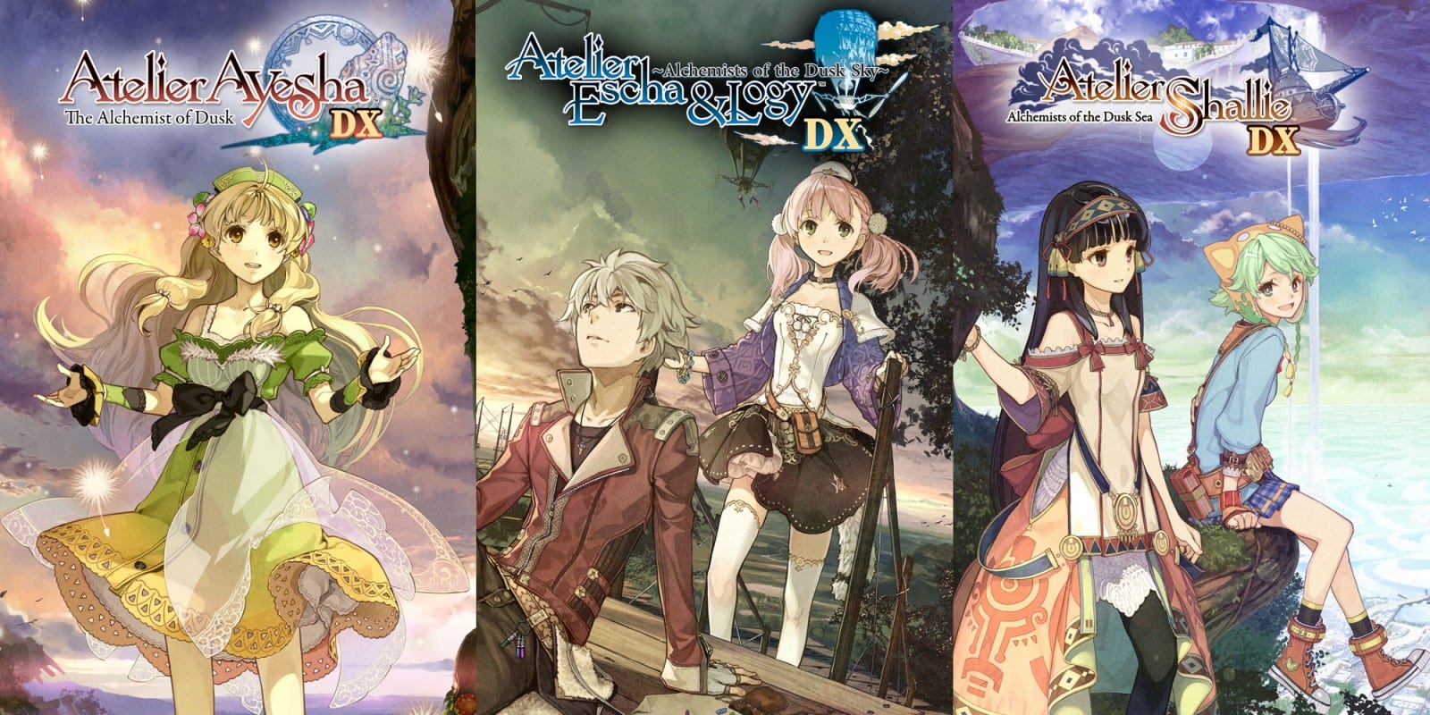 ATELIER DUSK TRILOGY DELUXE PACK, ORA DISPONIBILE