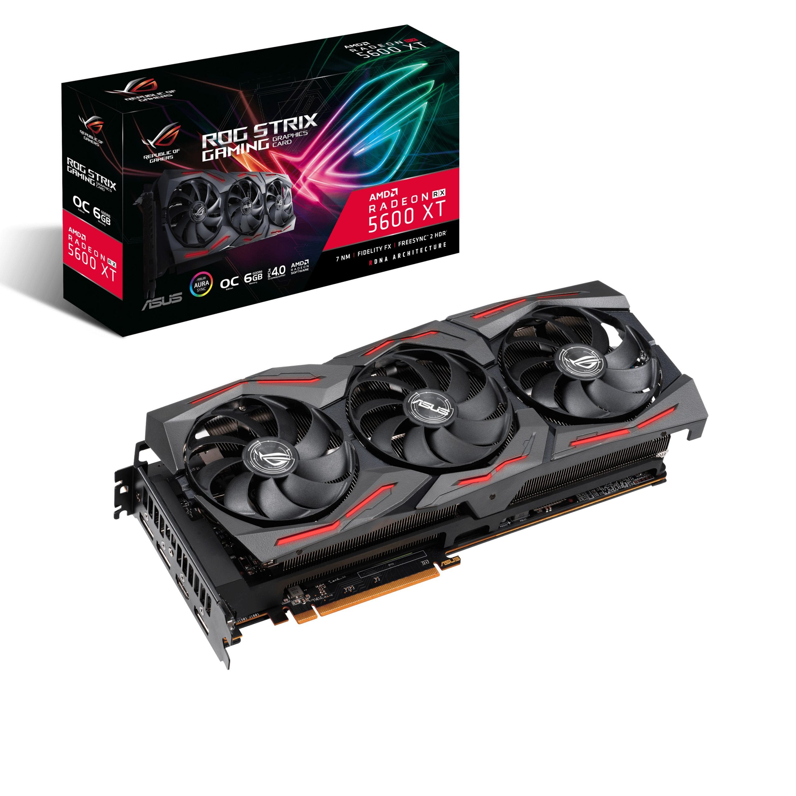 ASUS annuncia le Radeon RX 5600 XT ROG Strix, ASUS TUF Gaming e Dual