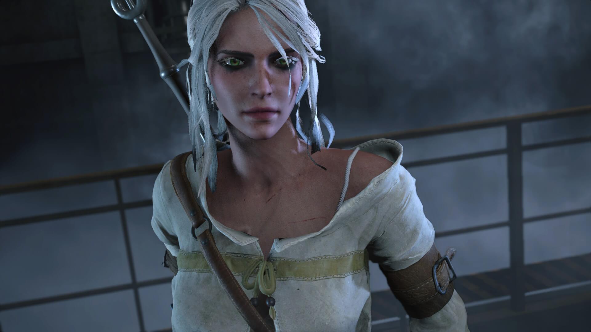 Ora si può giocare con Ciri di The Witcher 3 in Resident Evil 2