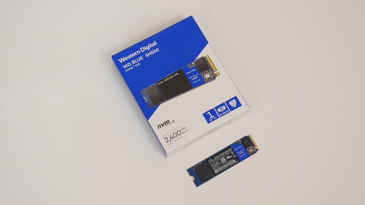 WD Blue SN550 1TB SSD NVME – Recensione