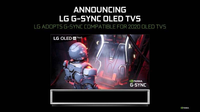 LG aggiunge la compatibilità G-SYNC a 12 nuovi televisori OLED