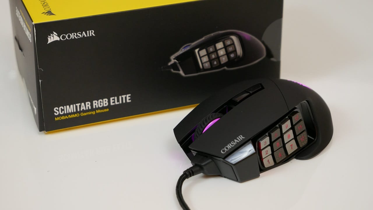 CORSAIR SCIMITAR RGB ELITE – RECENSIONE