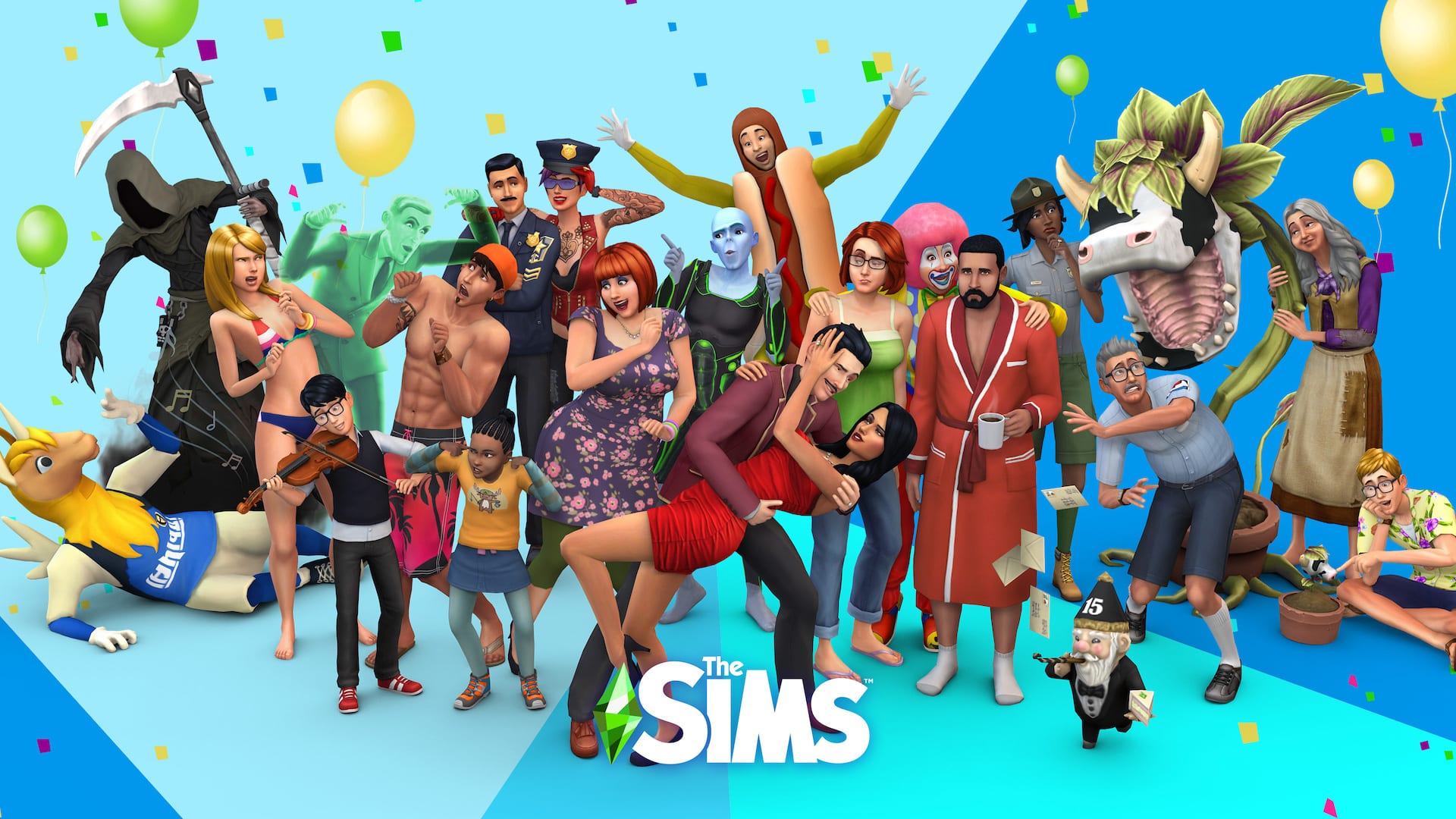 THE SIMS COMPIE 20 ANNI