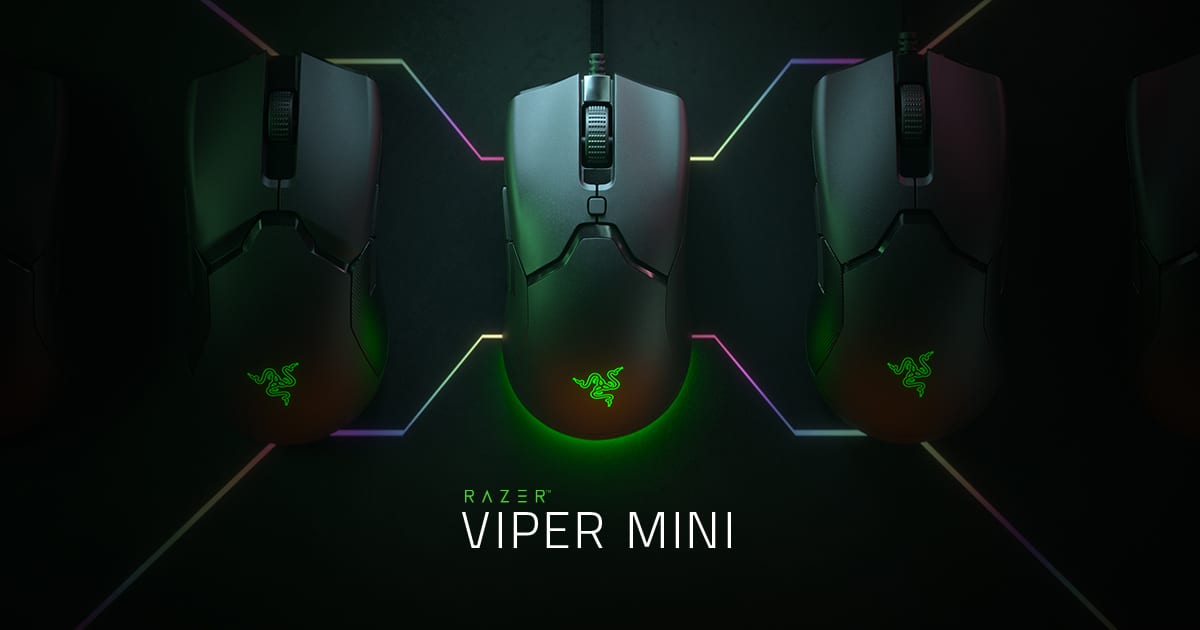 Razer Viper Mini, è il mouse più leggero dell’azienda