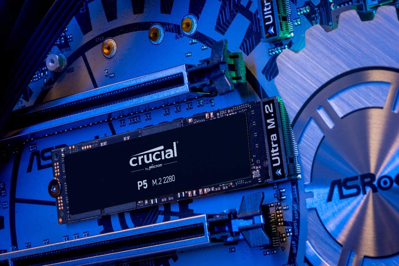 Micron annuncia i nuovi SSD Crucial NVMe P5 e P2