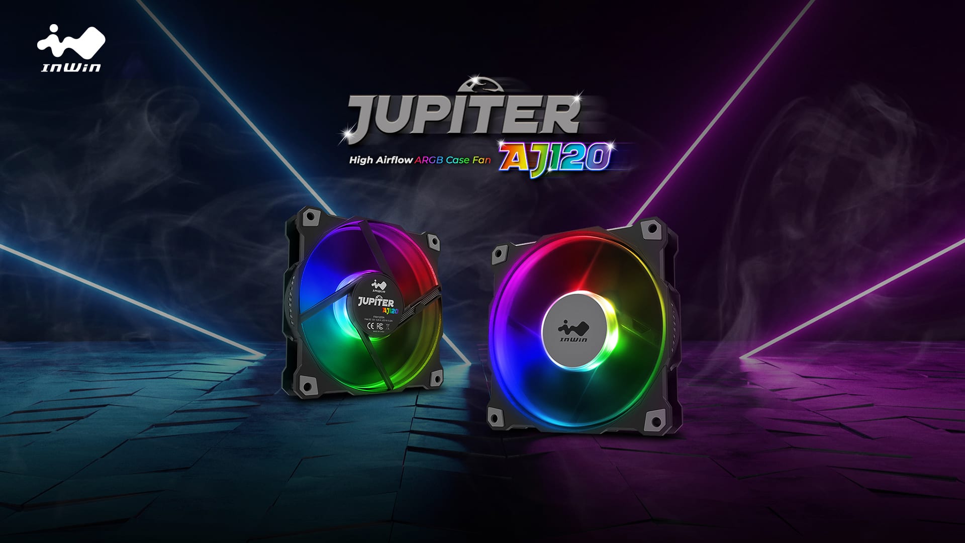 InWin presenta le ventole ad alte prestazioni Jupiter AJ120