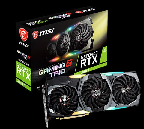 MSI annuncia la nuova scheda grafica GeForce RTX 2080 Ti GAMING Z TRIO con memoria Gbps