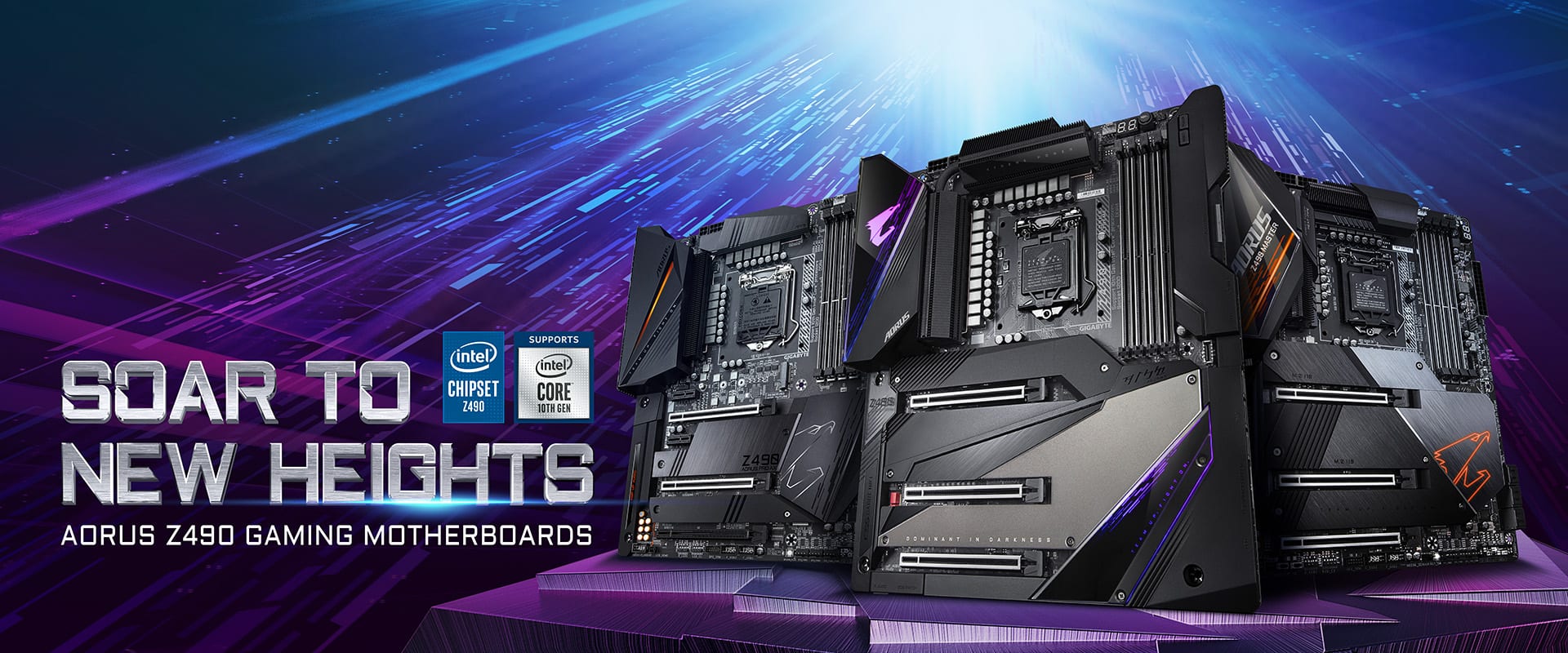 GIGABYTE lancia le Schede Madri Z490 AORUS