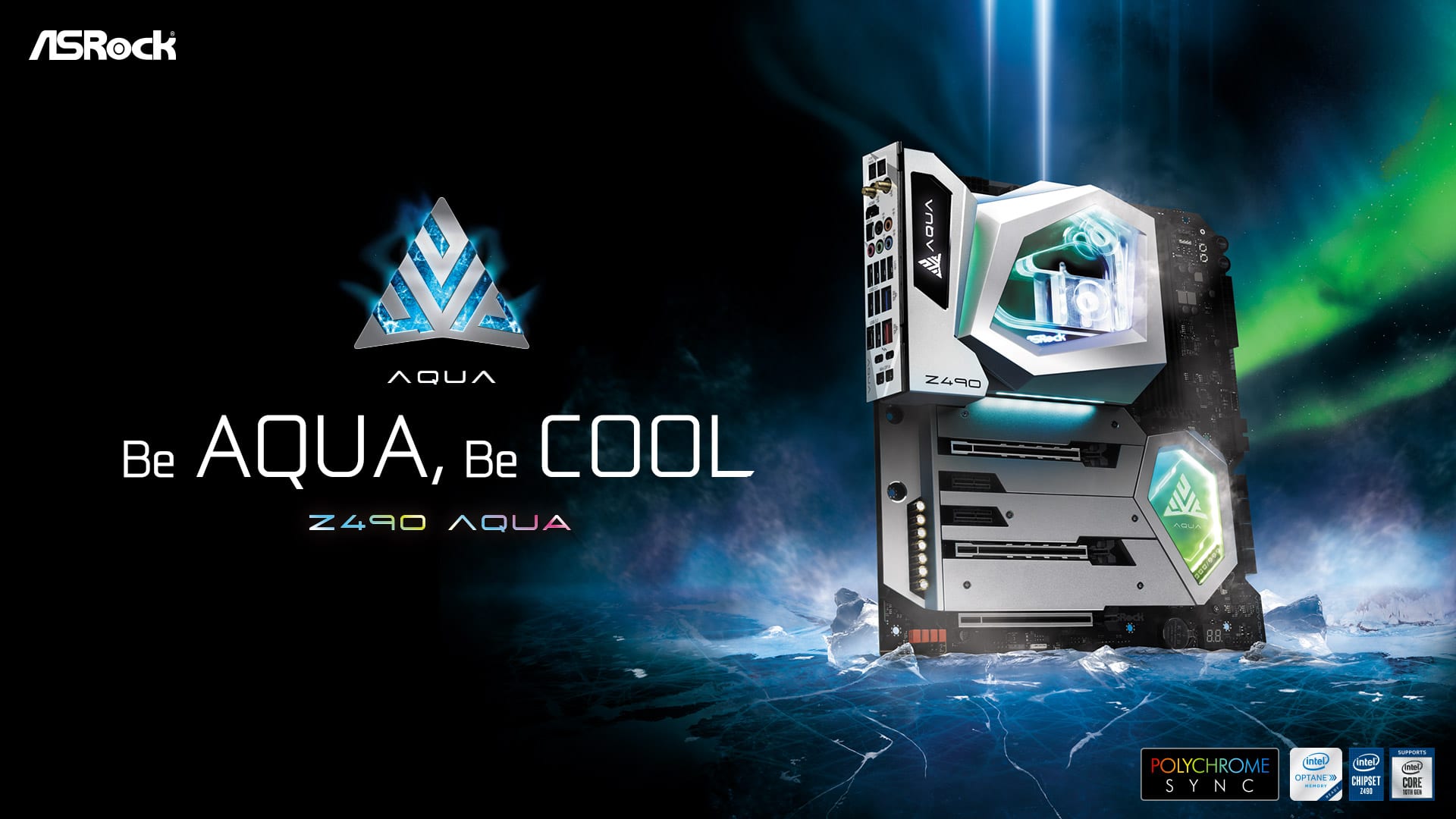 ASRock annuncia la scheda madre Z490 AQUA