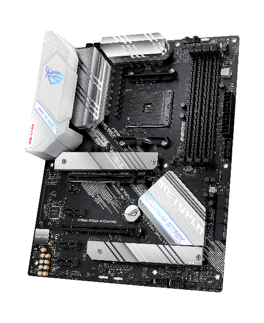 ASUS presenta una Strix bianca anche per le B550