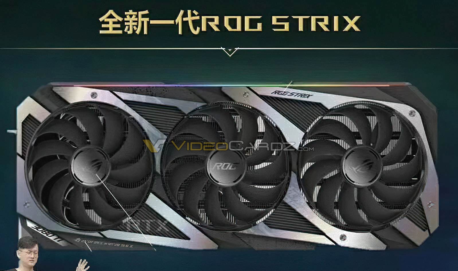 ASUS GeForce RTX 3080 Ti ROG STRIX in foto?