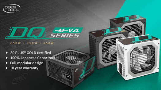 DeepCool lancia la serie di alimentatori DQ 650/750/850-M-V2L