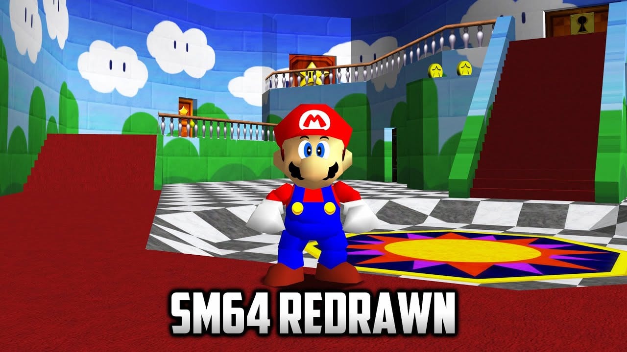 Il port nativo per PC di Super Mario 64 adesso ha le texture in 4K