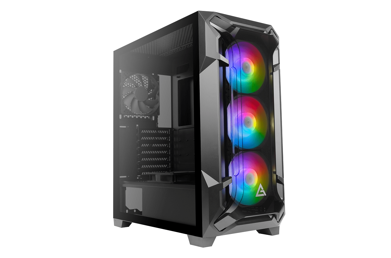 Antec DF600 FLUX, case gaming con tanti RGB e ventole