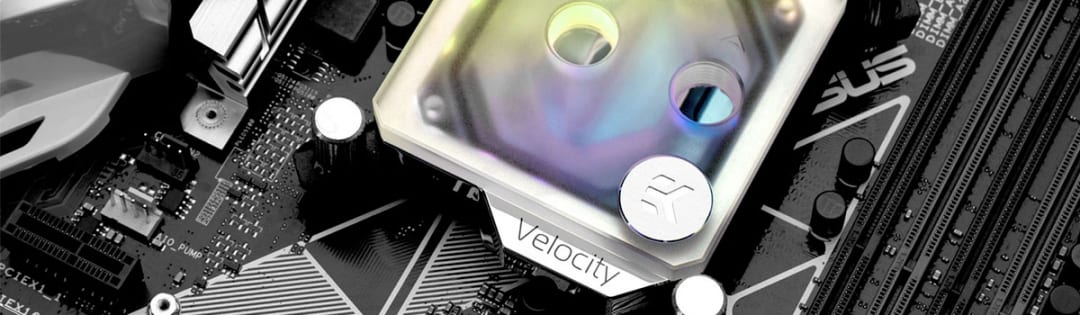 EK-Quantum Velocity, i nuovi waterblock in acrilico satinato