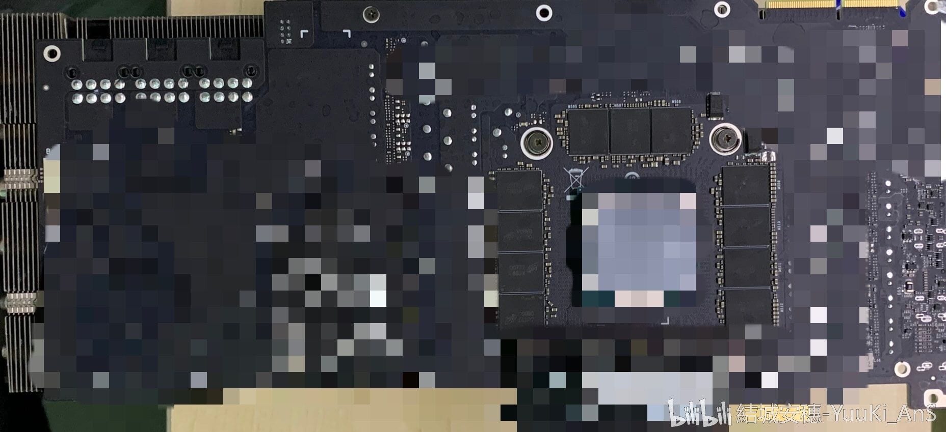 GeForce RTX 3090/3080: prime foto del PCB