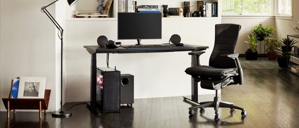 migliori sedie da gaming - logitech embody herman miller