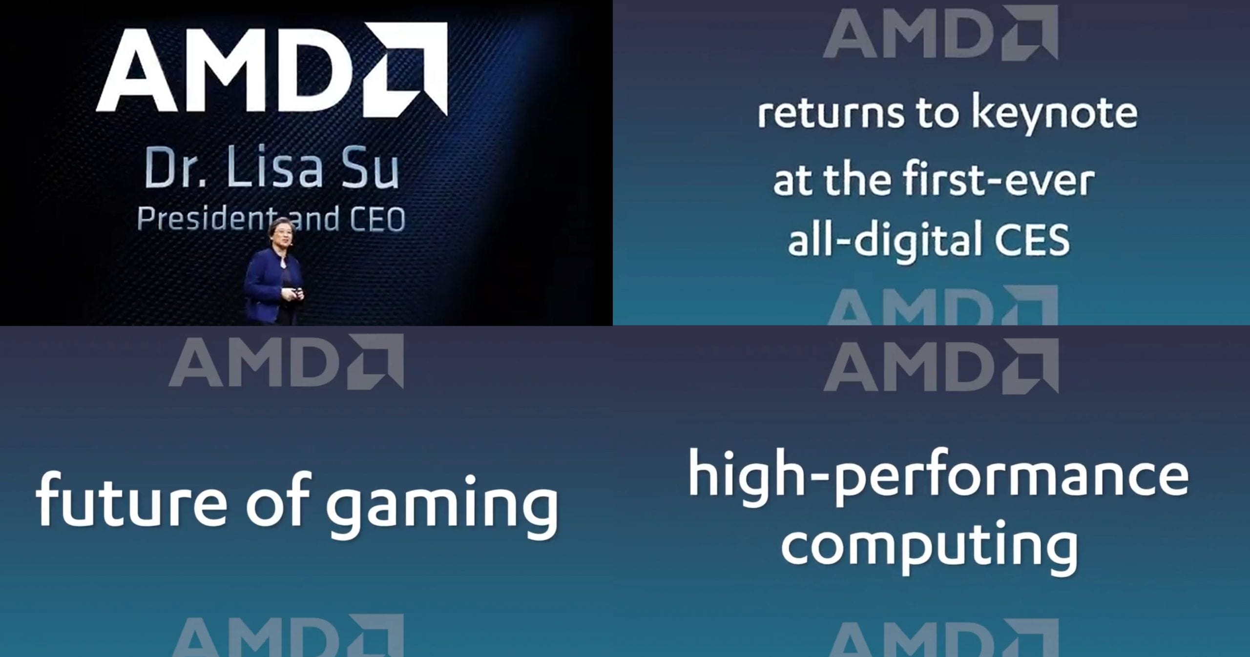 AMD CEO Lisa Su terrà un keynote al CES 2021