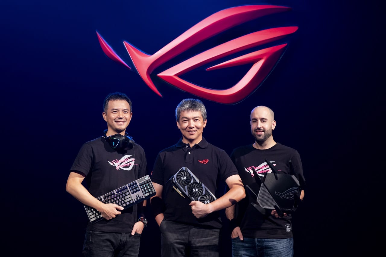 ASUS ROG: serie RTX 3000, nuovi monitor e periferiche