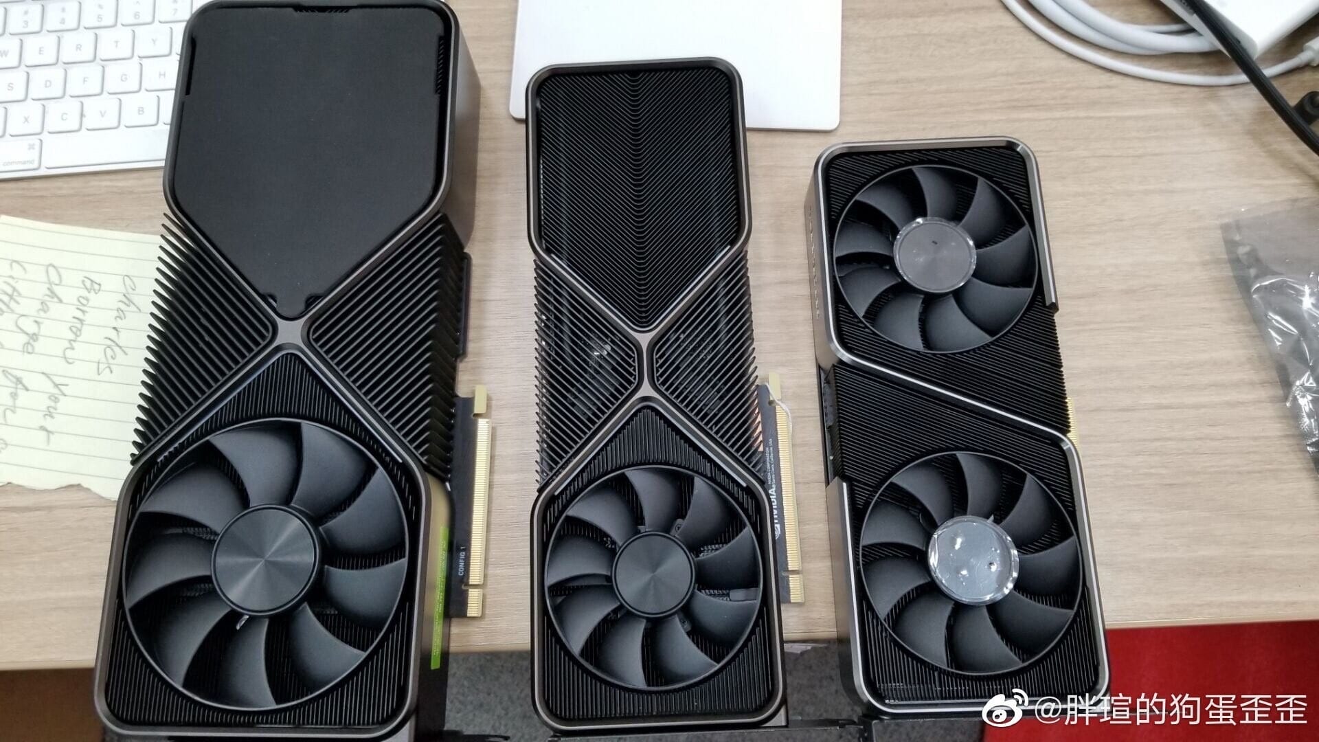 NVIDIA GeForce RTX 30 – In foto la famiglia al completo