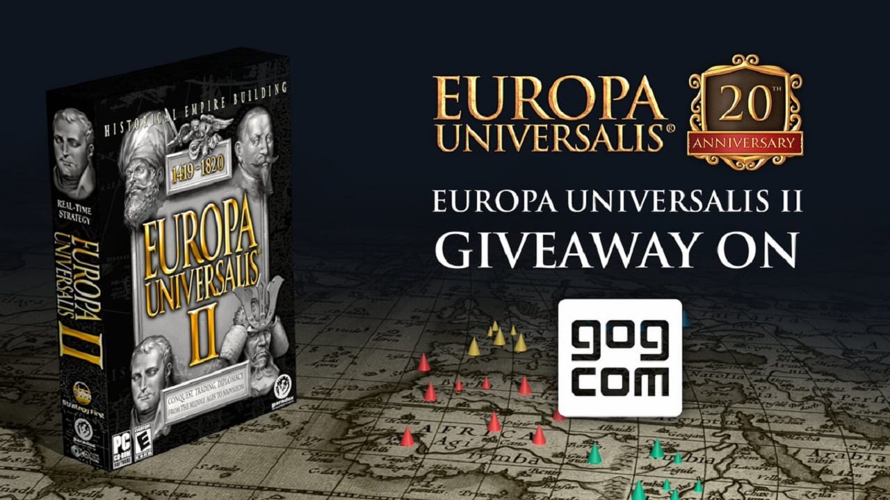 Europa Universalis II gratis su GOG