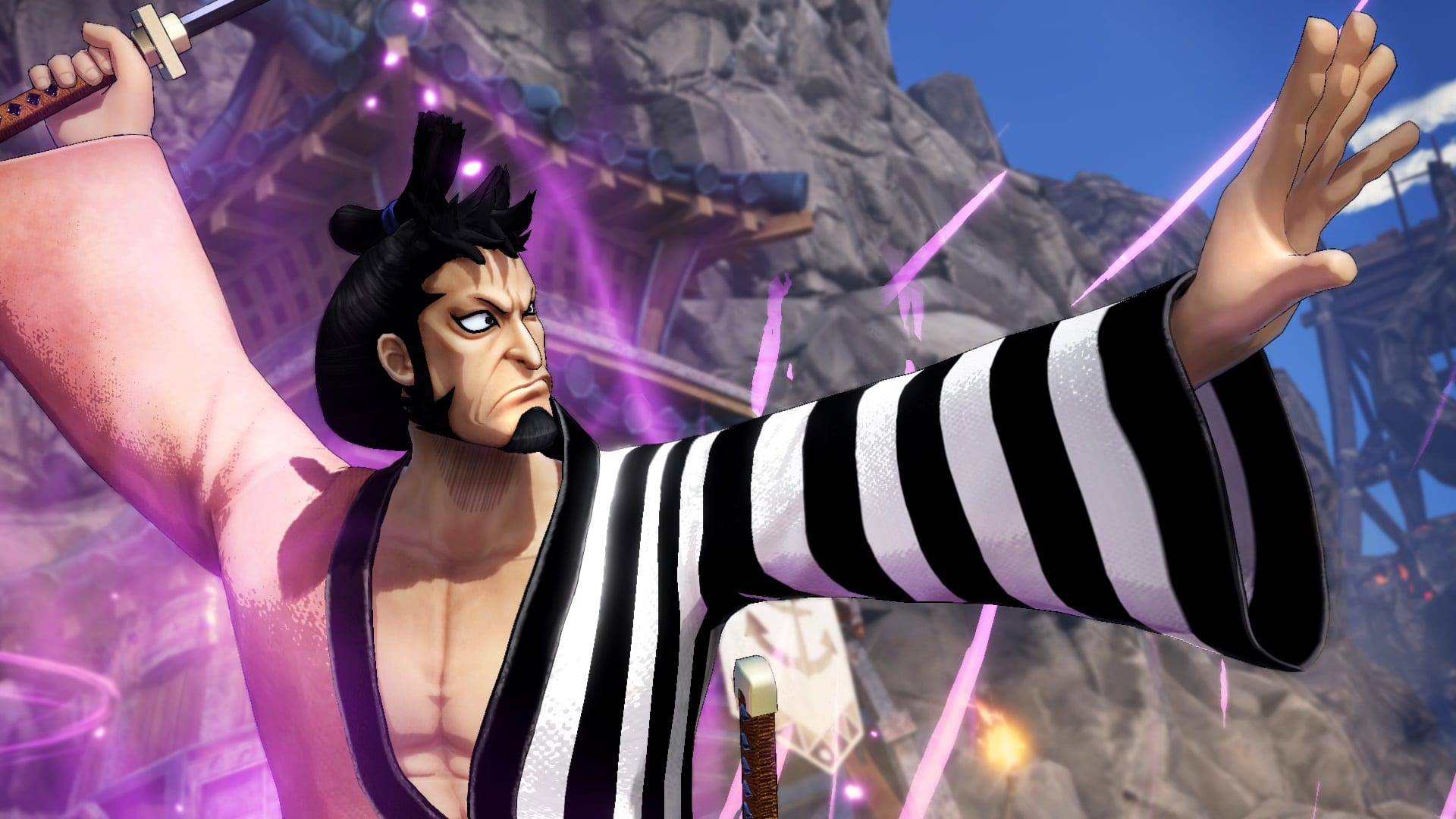 Kin’emon arriva in ONE PIECE: PIRATE WARRIORS 4