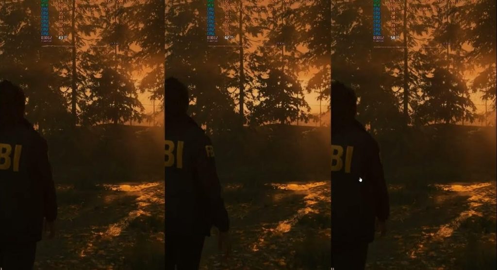 Alan Wake 2 DLSS vs FSR