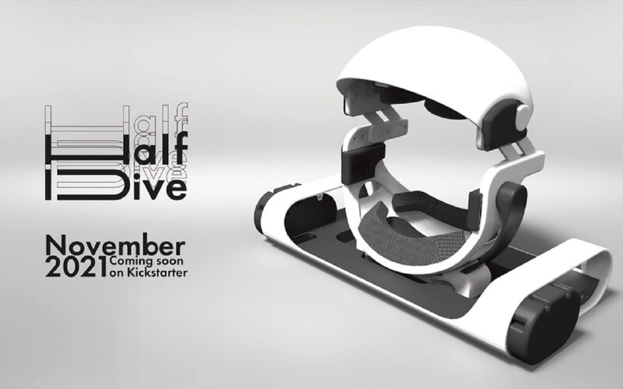 HalfDive è il primo visore VR da usare quando si è nel letto