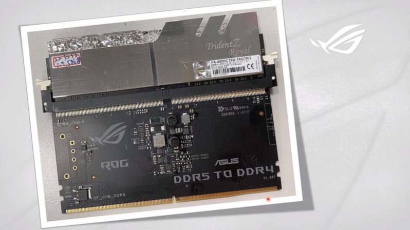 asus adattatore ddr5 ddr4