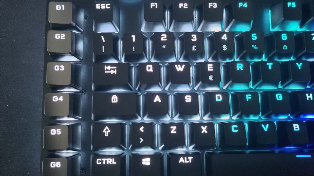 Corsair K100 RGB recensione macro