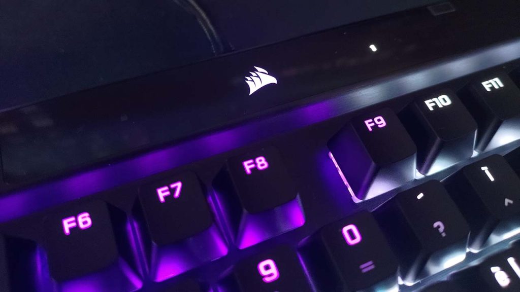 Corsair K100 RGB recensione simbolo