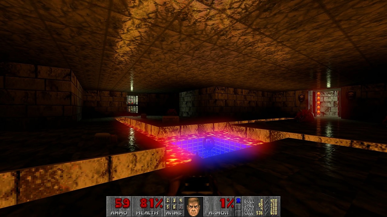 doom classic ray tracing