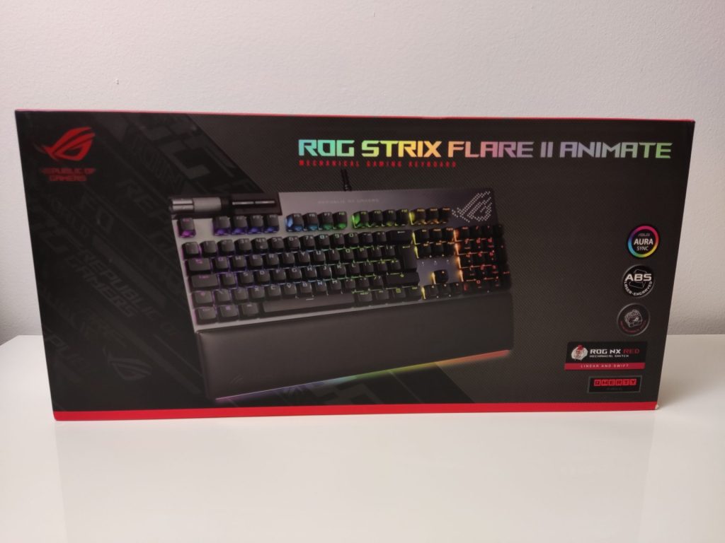 ASUS ROG Strix Flare II Animate Tastiera Recensione2