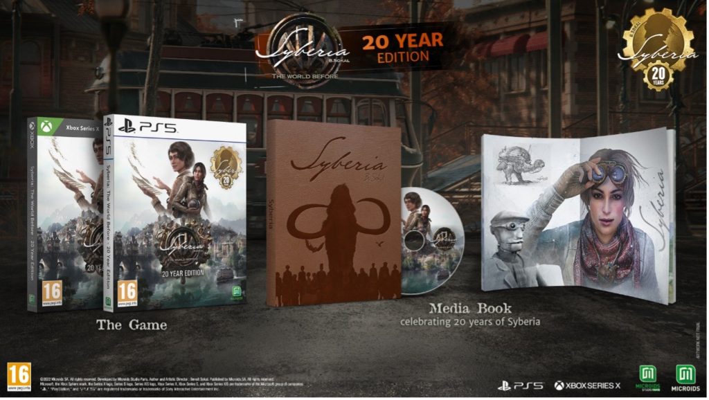 Syberia The World Before Collectors Edition include