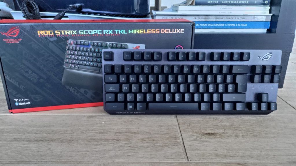 Asus ROG Strix Scope tkl wireless deluxe recensione