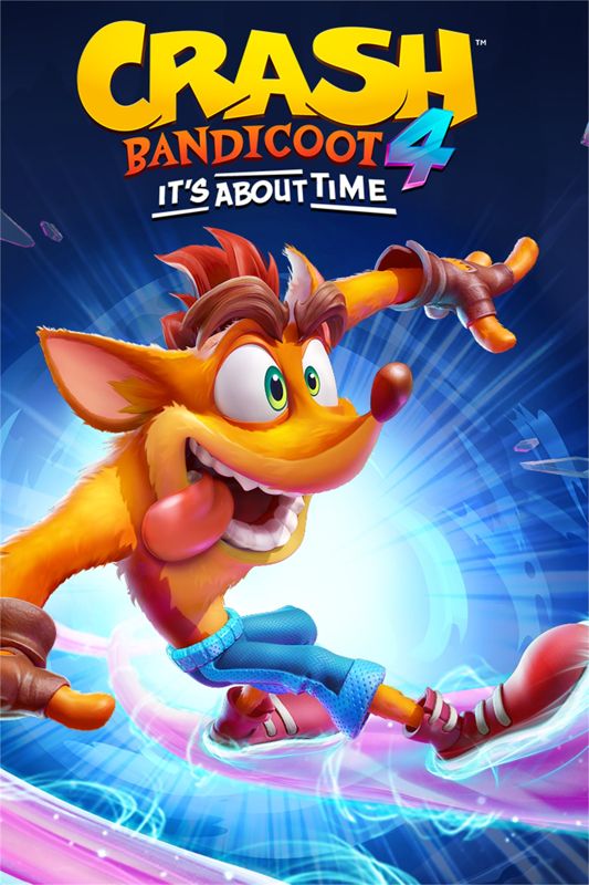 Crash Bandicoot 4 It's About Time cover