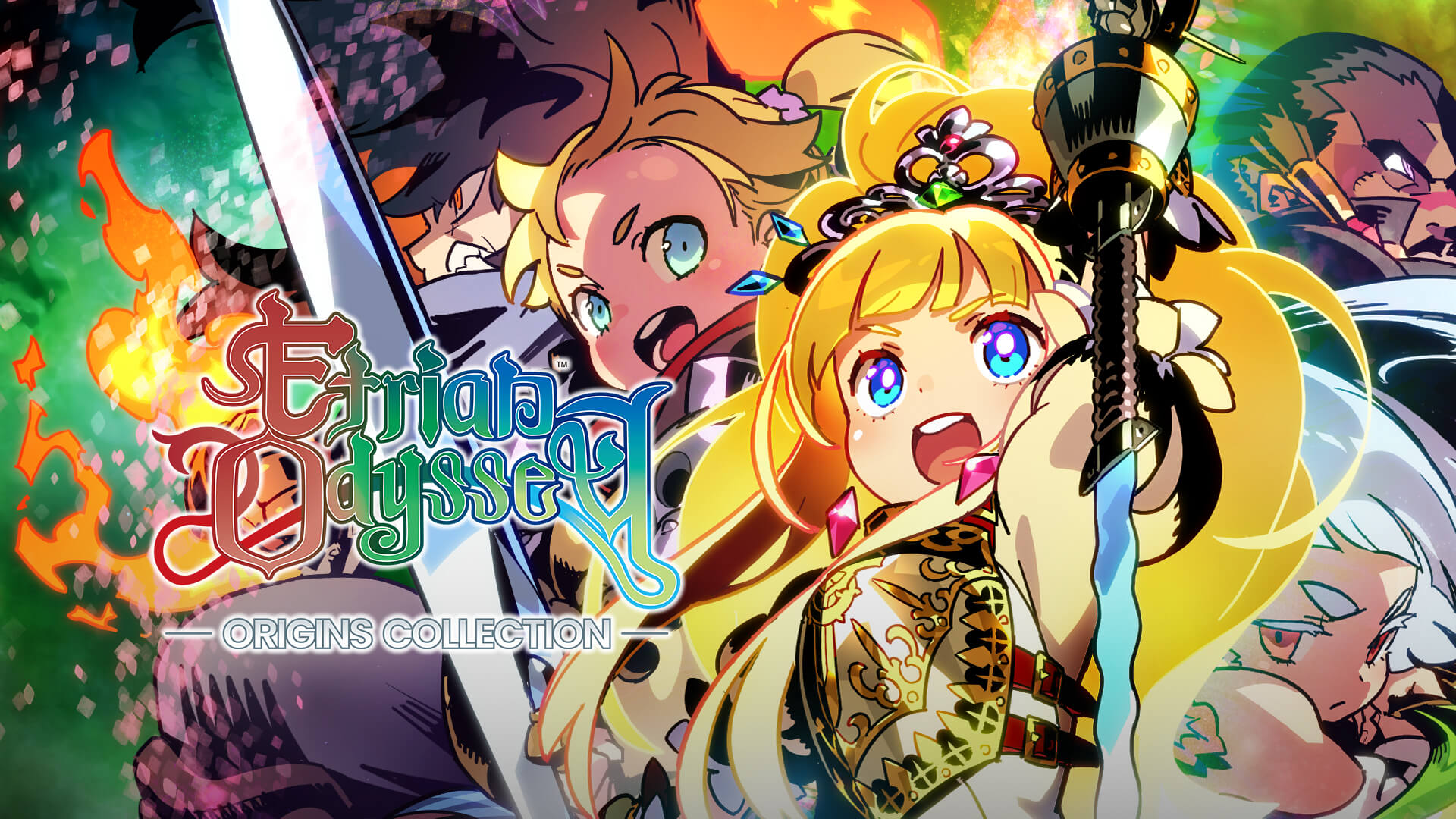 Etrian Odyssey Origins Collection Key Art Landscape