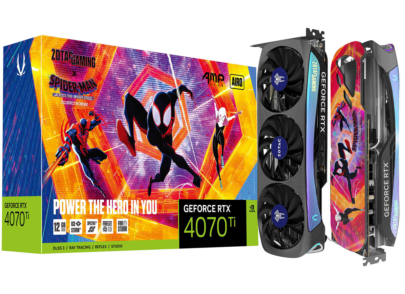 zotac gpu Spider Man Across the Spider Verse