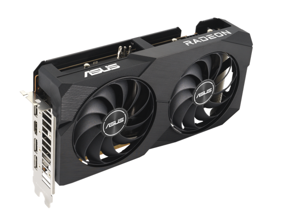 Dual AMD Radeon RX 7600 asus