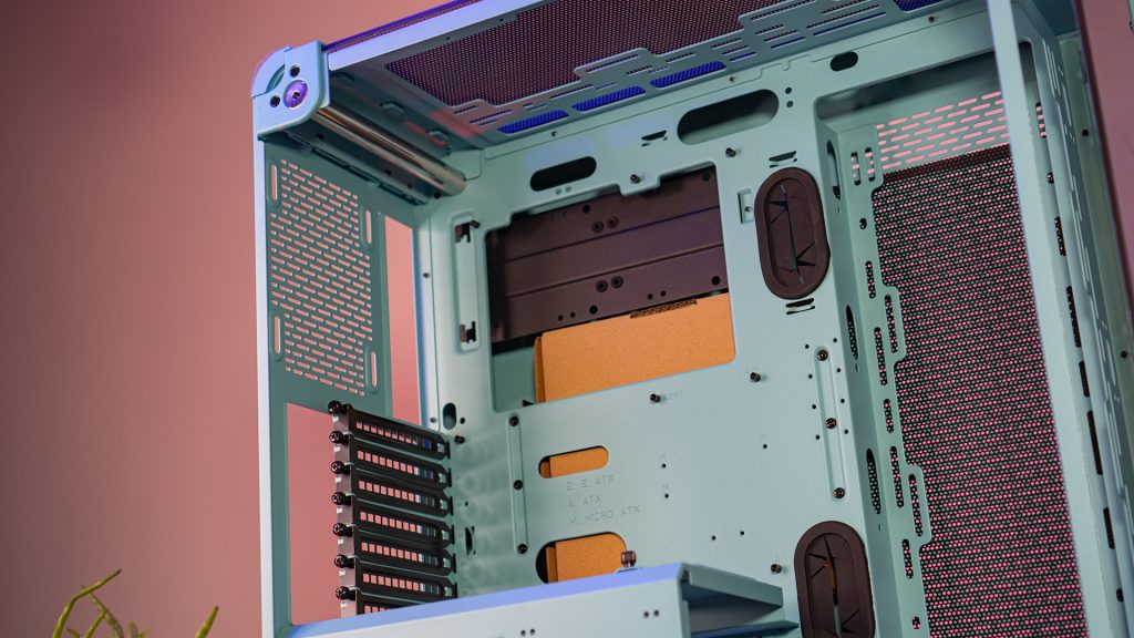 Thermaltake Core P6 TG Turquoise Recensione14