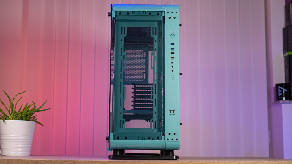 Thermaltake Core P6 TG Turquoise Recensione2