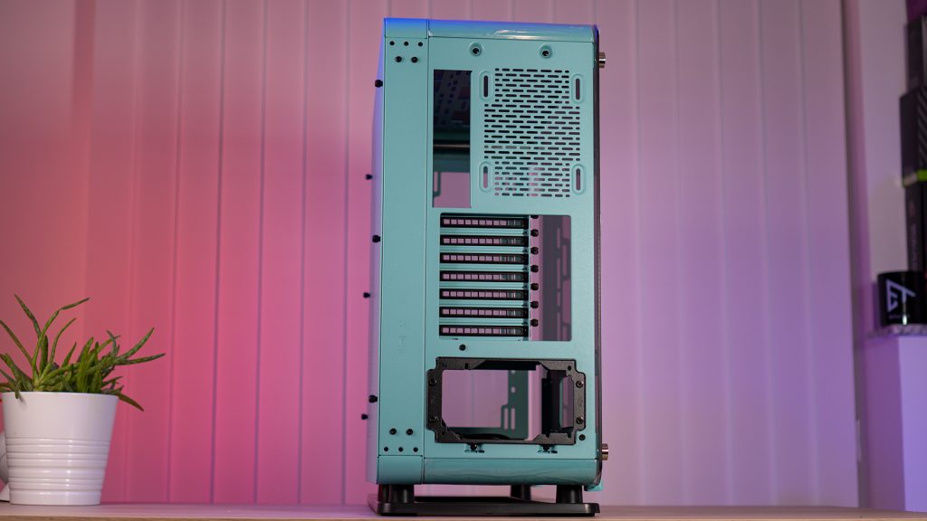 Thermaltake Core P6 TG Turquoise Recensione4