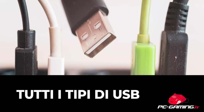 Tutti i tipi di USB