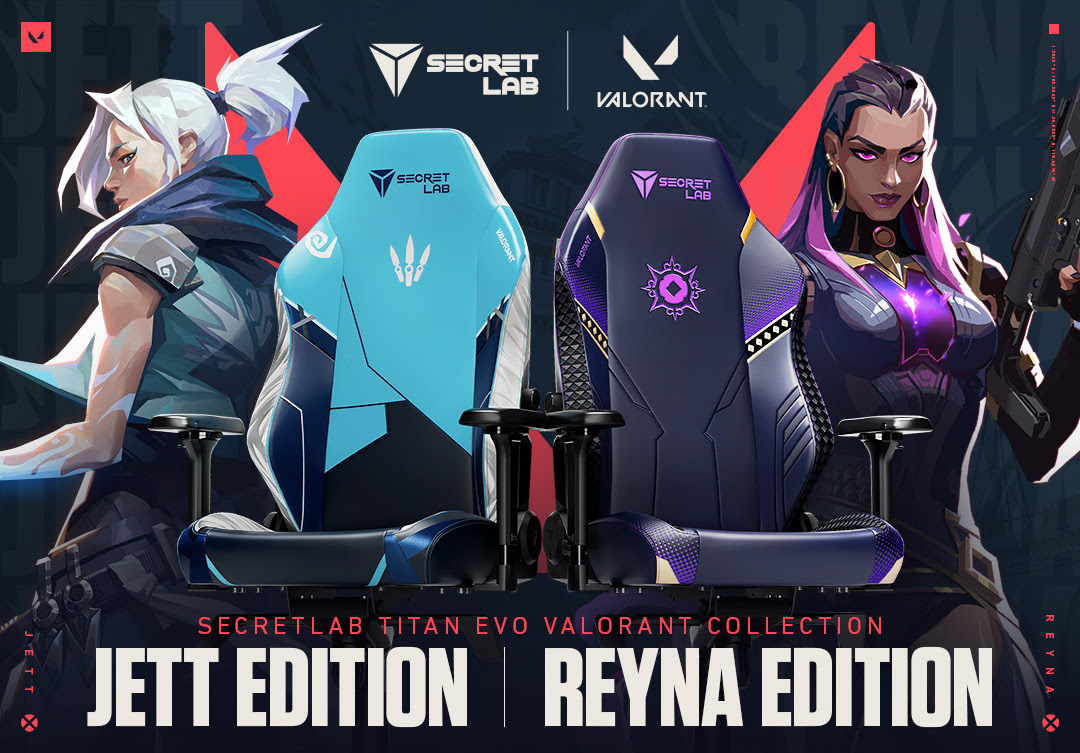 secretlab Jett e Reyna