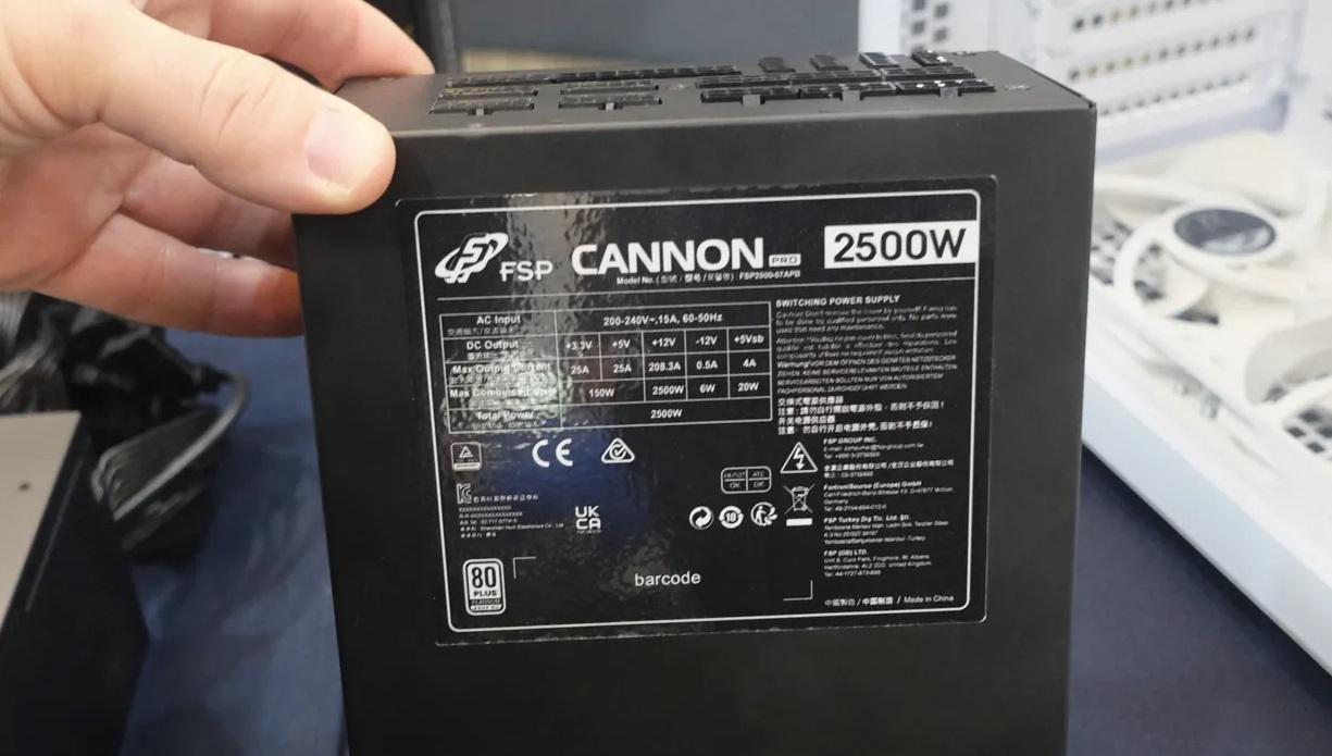 Cannon Pro da 2500 W