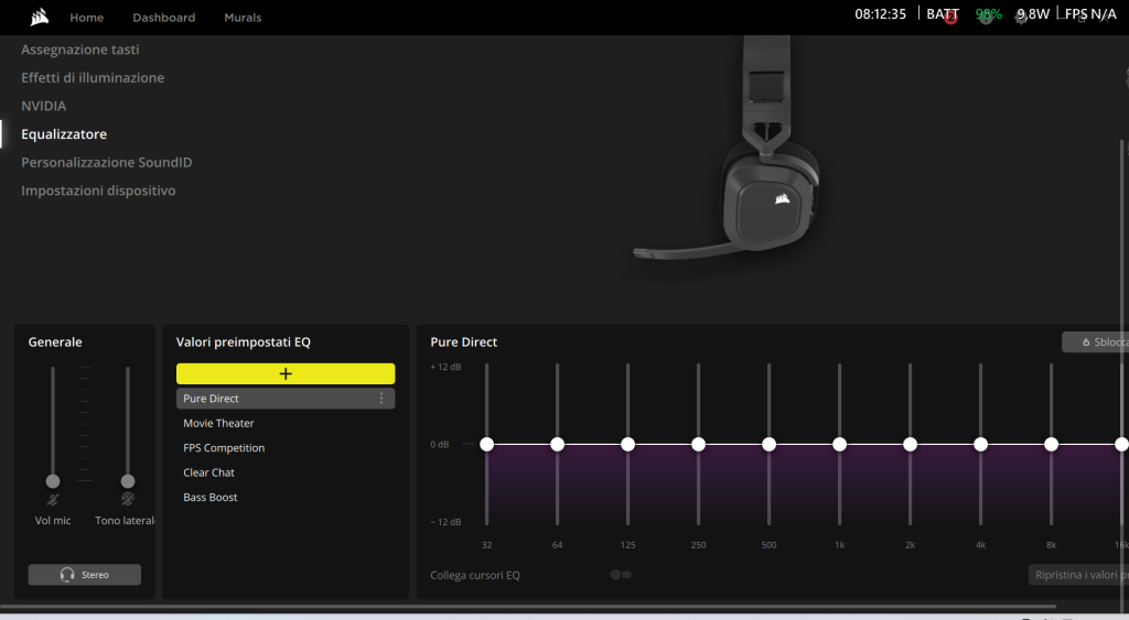 Corsair HS80 MAX Wireless software2