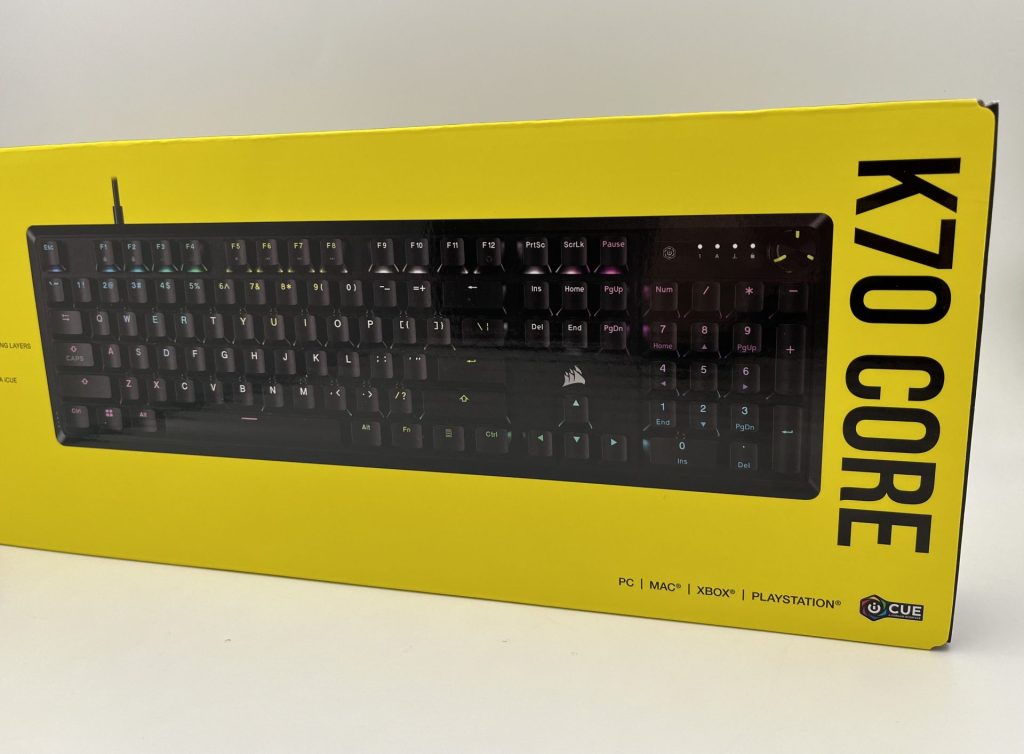 Corsair K70 RGB Core Recensione1