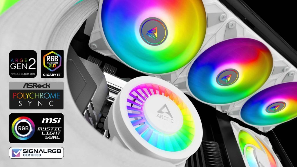 Liquid Freezer III 420 A RGB White