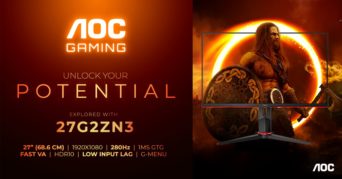 AOC GAMING 27G2ZN3 BK